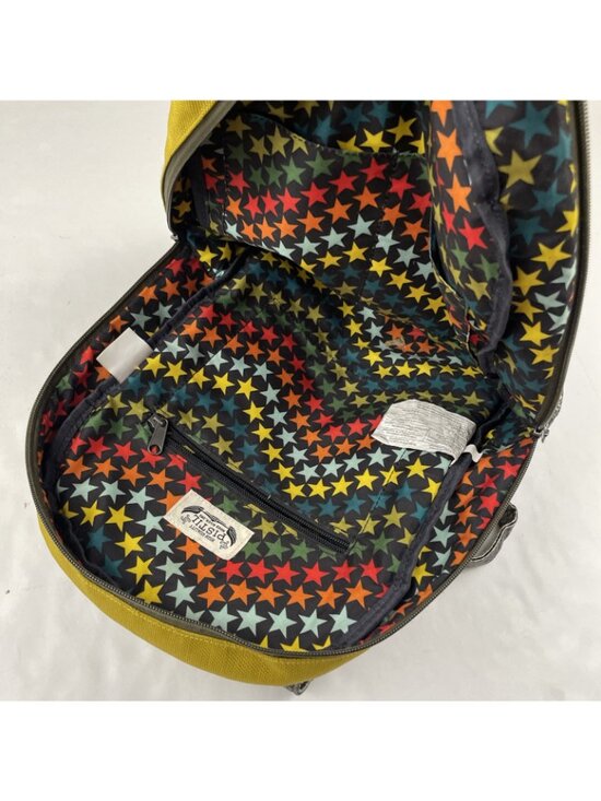 Pistil Hood River Oregon Mustard Yellow Backpack Star Lining Faux Leather Trim main image 11